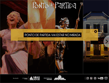 Tablet Screenshot of grupopontodepartida.com.br